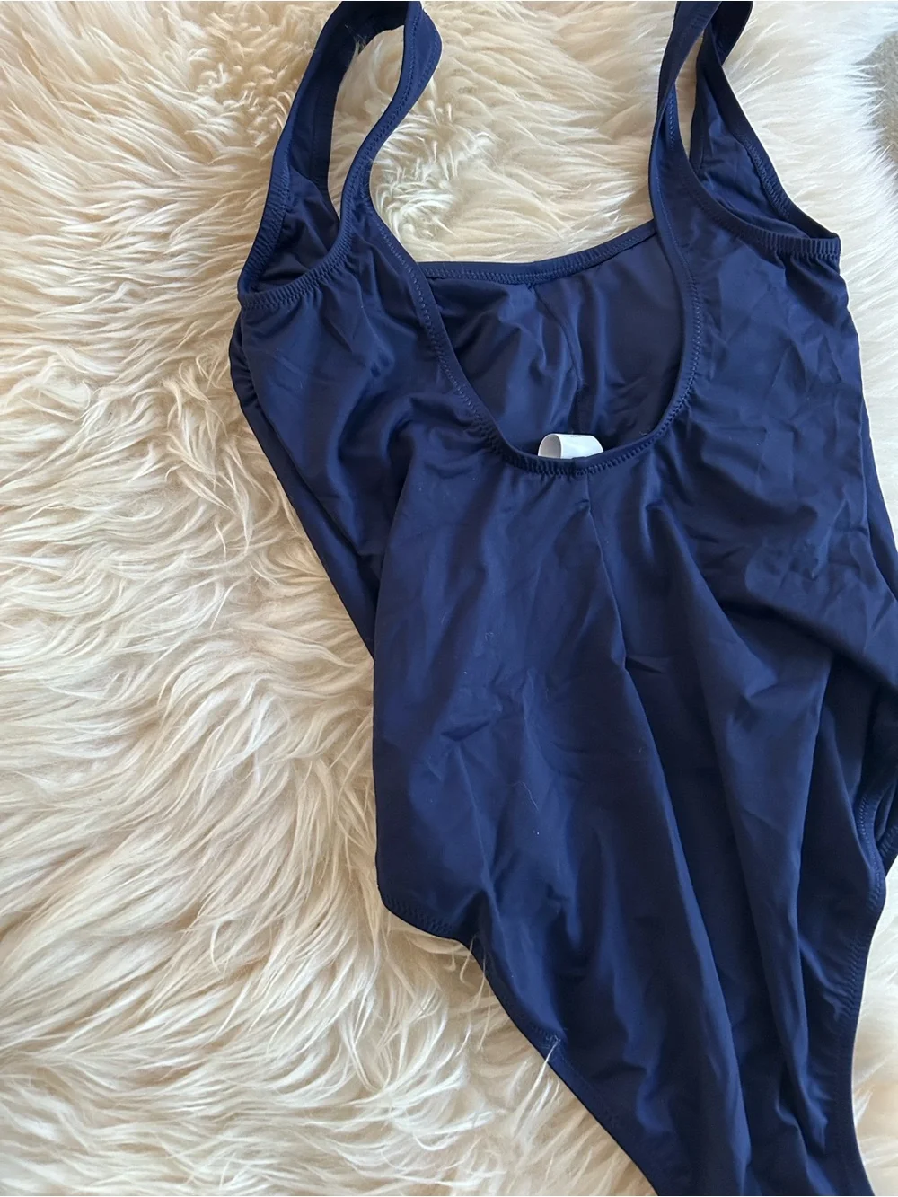 Polo Ralph Lauren one piece scoopback one piece embroidered logo swimsuit medium - Picture 8 of 8